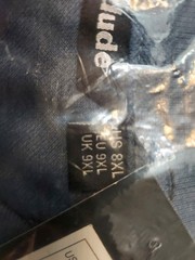 Big Dude 8XL Mens Brand New ( Color Denim Marl )Three Button Shirt