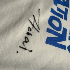 G-SHOCK T-SHIRT Surfrider Foundation x Yusuke Hanai SIGNED AUTO Rare Merch Swag