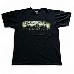 Vtg Devils Rejects T-Shirt Size L 2005 Rob Zombie Horror Movie Promo Black Tee