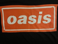Oasis Live 25 Rose Bowl T Shirt Adult Size M NWT-Official Merch Bag Included