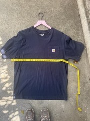 Carhartt Men’S K87-NVY Large Short Sleeve T-Shirt – Navy