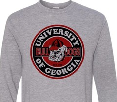 Bulldogs – University of Georgia Bulldogs – Long Sleeve – Top Seller