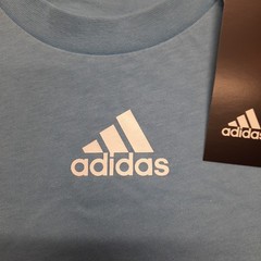 Adidas Fresh Tee T-Shirt Men’s Size Small Sky Blue Short Sleeve Training Logo
