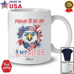 Custom Name Proud American; Lovely 250th 4th Of July Eagle Patriotic T-Shirt