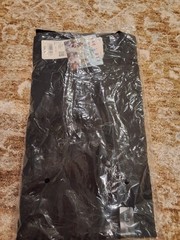 Uniqlo UT FINAL FANTASY Graphic T Shirt Size L Black Square Enix Video Game