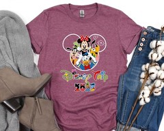 Mickey and Friends Disney Trip 2025 Family Matching Shirt, Mickey and Minnie Ear