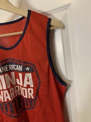 American Ninja Warrior tank top red size approx. M