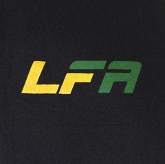 LFA T Shirt Mens Size Large Black Legacy Fighting Alliance Brazilian Flag Venum