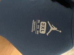 Jordan Air Jordan Graphic T-Shirt Men’s 3XL Blue Short Sleeve Jumpman Logo Tee
