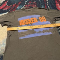 Y2K Husker Du Shirt Mens M Grey Zen Arcade Punk Rock Band Tee Concert Emo Grunge
