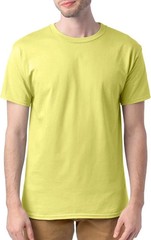 Hanes Men Crew neck T-Shirt 4-Pack ComfortSoft 100% Cotton Heavyweight Tee Plain