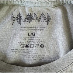 Def Leppard Adrenalize T-Shirt Large 2022 Rock Band Graphic Tee