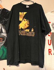 Men’s Black Patti Labelle tee Double-Sided Graphic Tee XXL Cotton Crew