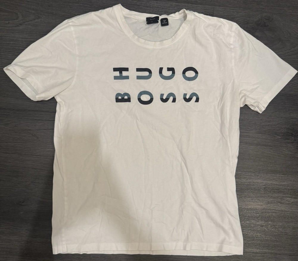 Hugo Boss White T-Shirt Men’s Size XL