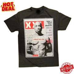 Tupac Shakur Inspired 2Pac West Coast Rap Hip Hop T-Shirt Unisex S-5XL