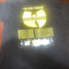 Wu-Tang Clan 2025 Final Chamber Tour Tee Black, XL Edition Houston Show Merch