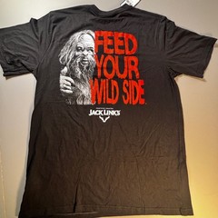Jack Link’s Sasquatch Feed Your Wild Side Graphic T Shirt Mens Large NWT