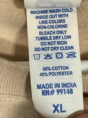 Brisco Brands Tan Freshly Baked 420 T-shirt Size XL