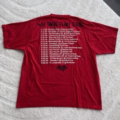 Vtg Y2K Wu Tang Clan 2006 Tour Rap Tee T-Shirt Red Size XXL RARE Wu Music Group