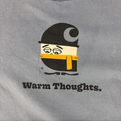 Carhartt WIP “Warm Thoughts” Graphic Tee Blue Size Medium Streetwear