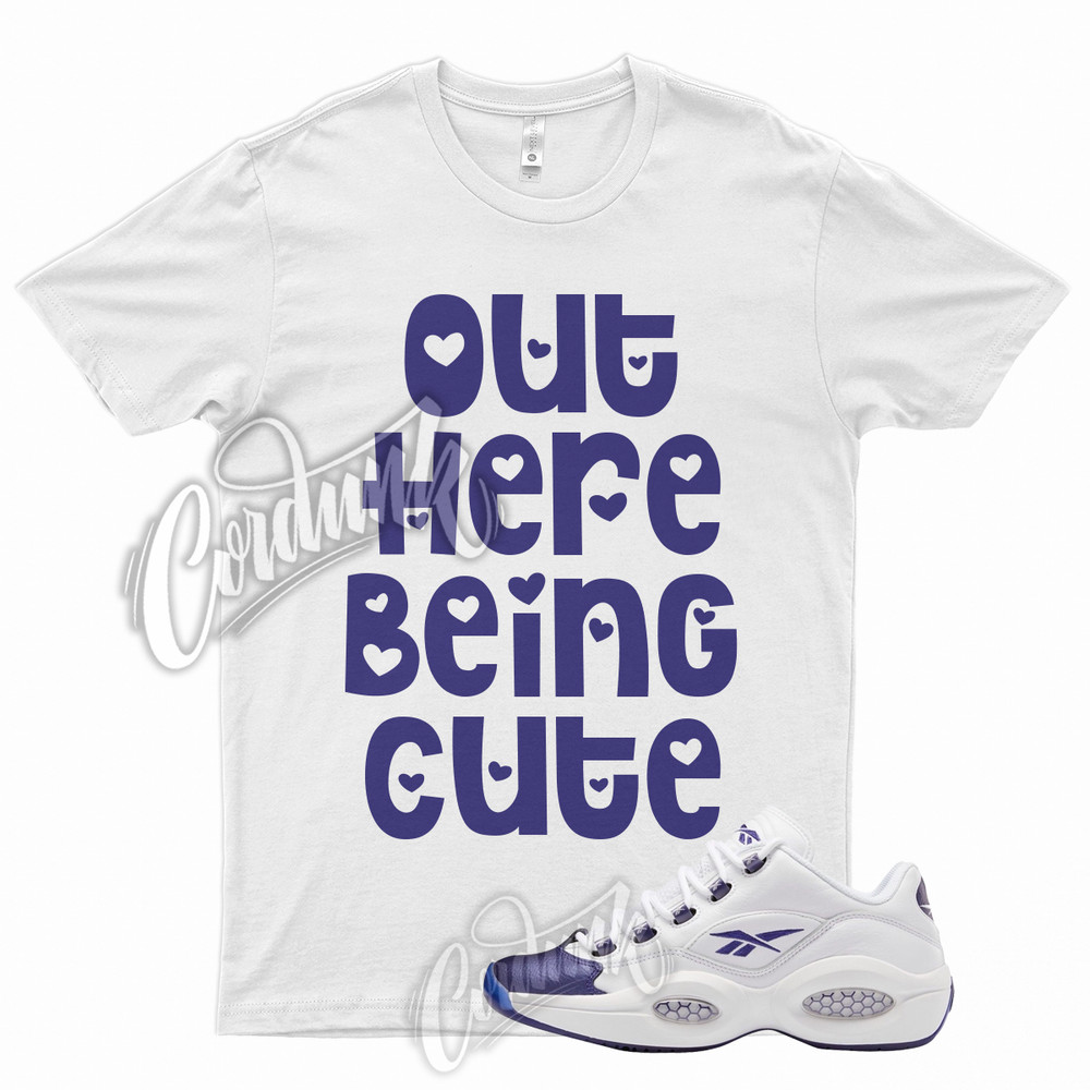 CUTE T Shirt for Question Low Purple Toe Varsity Home Vandal Mid High 1