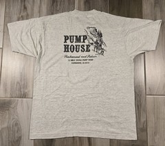 Vintage The Pump House Fairbanks Arkansas Food Single Stitch XL Restaurant