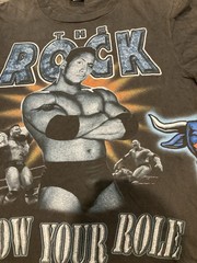 Vintage Rock Wraparound AOP Sz L Changes Tag