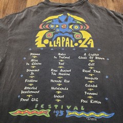 Lollapalooza Vintage 1993 Faded T-Shirt GIANT by ANVIL Size XL Single Stitch