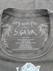 NWT S.Gank T-Shirt Mens Multiple Sizes Black District 81-3 SS Acid Wash USA Made