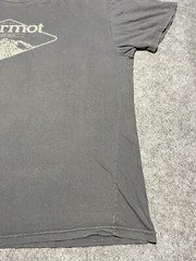 Marmot Distresed Gray Organic COtton 2XL Outdoors Hike Climb Trail Travel Shirt