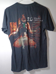 Slipknot 1999-2019 20 Years Double Sided Men’s Medium Black Shirt