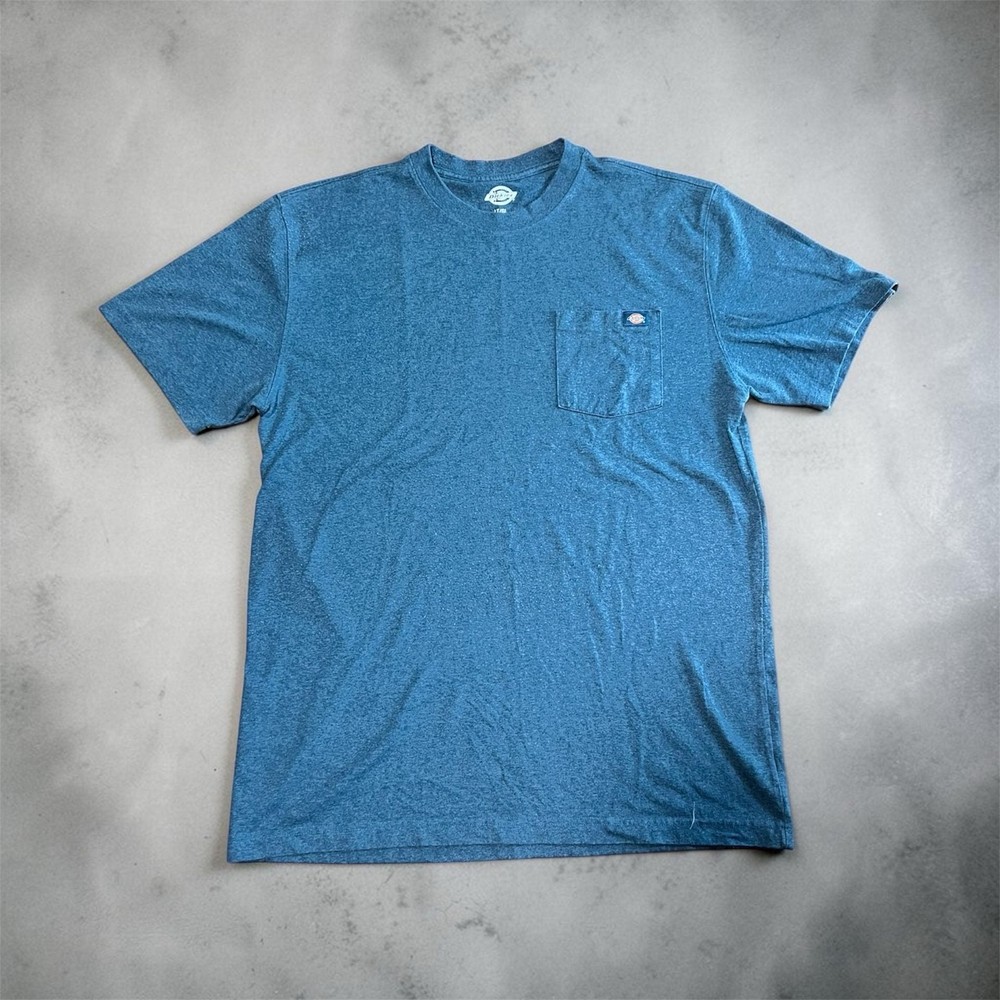 Dickies Men’s Short Sleeve Heavyweight Heathered Pocket T-Shirt