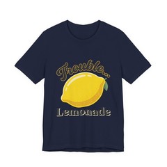 Trouble Lemonade Tee | Lemon Graphic Shirt