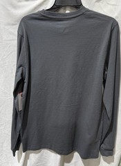 NEW Wrangler Workwear Long Sleeve Pullover Pocket Tshirt Gray Men’s Size Small