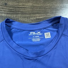 Ralph Lauren RLX Performance Mesh Long Sleeve T-Shirt Blue Men’s Size Medium NWT