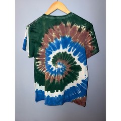 SUNA Key West Florida Rooster Tie Dye T-Shirt Mens Medium Green Blue Souvenir