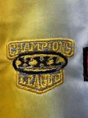 VTG 90’s Fubu League Men’s Sz XL Baseball Jersey Shirt Black Yellow Embroidered