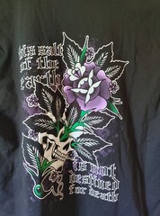 Next Level Rose Eyes So Much Hope, Buried Graphic Band T Shirt Large 