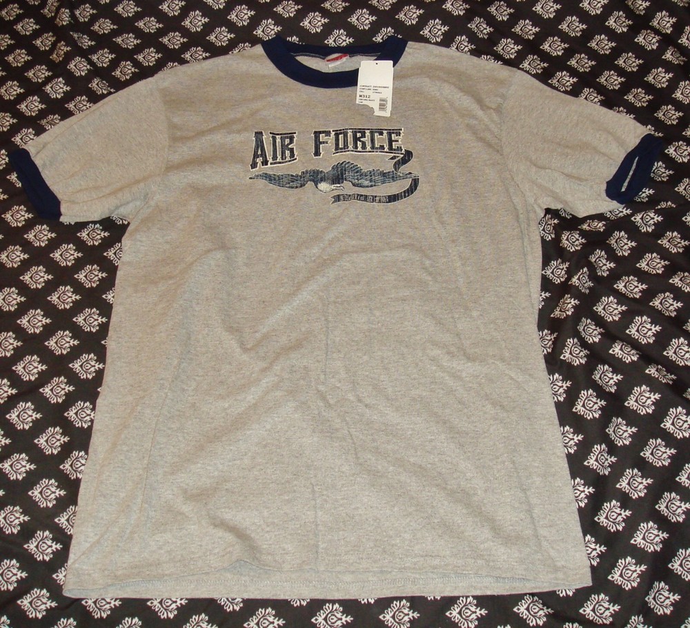 Air Force T-shirt Gray Military Shirt Nellis Air Force Base Las Vegas, Nevada