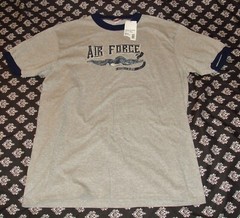 Air Force T-shirt Gray Military Shirt Nellis Air Force Base Las Vegas, Nevada