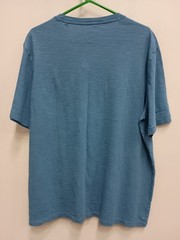 Copper & Oak Mens T-Shirt Size XL Blue Heathered Henley Preppy Short Sleeve