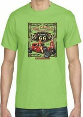 Adult DryBlend® T-Shirt – ( FULL SERVICE ROD ROUTE 66 – HOT ROD / PIN-UP / HOTTI