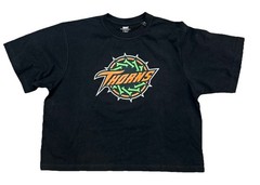 Goat Movie Promo Wide Fit Large T-Shirt Thorns Black