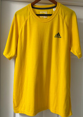Adidas Ultimate Tee Shirt Men’s Yellow Size X Large