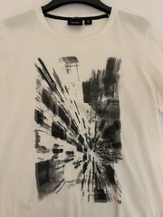 BOSS Hugo Boss Men’s Pima Cotton Jersey Graphic Logo LS Crewneck T-Shirt M
