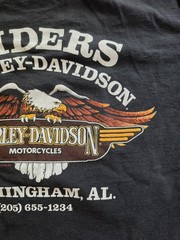 Vintage Harley-Davidson Birmingham Alabama Graphic Print Pocket T-shirt SZ XL