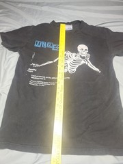 New Variety Jungles T-Shirt Size Medium Skeleton Eyes Falling Out Apathy
