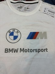 BMW M Motorsport Shirt Official Puma ESS MMS Logo Men’s Large New With Tags