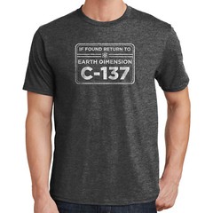 Rick and Morty T-Shirt Earth Dimension 2206