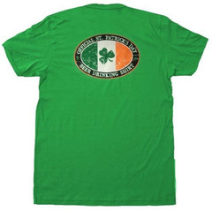 St Patrick’s Day Irish Rogue Kelly Green Official Beer Drinking T-Shirt 70% OFF